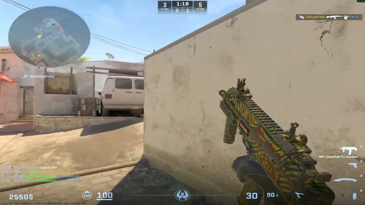 1v3 Mirage, 4k ez könnyű volt