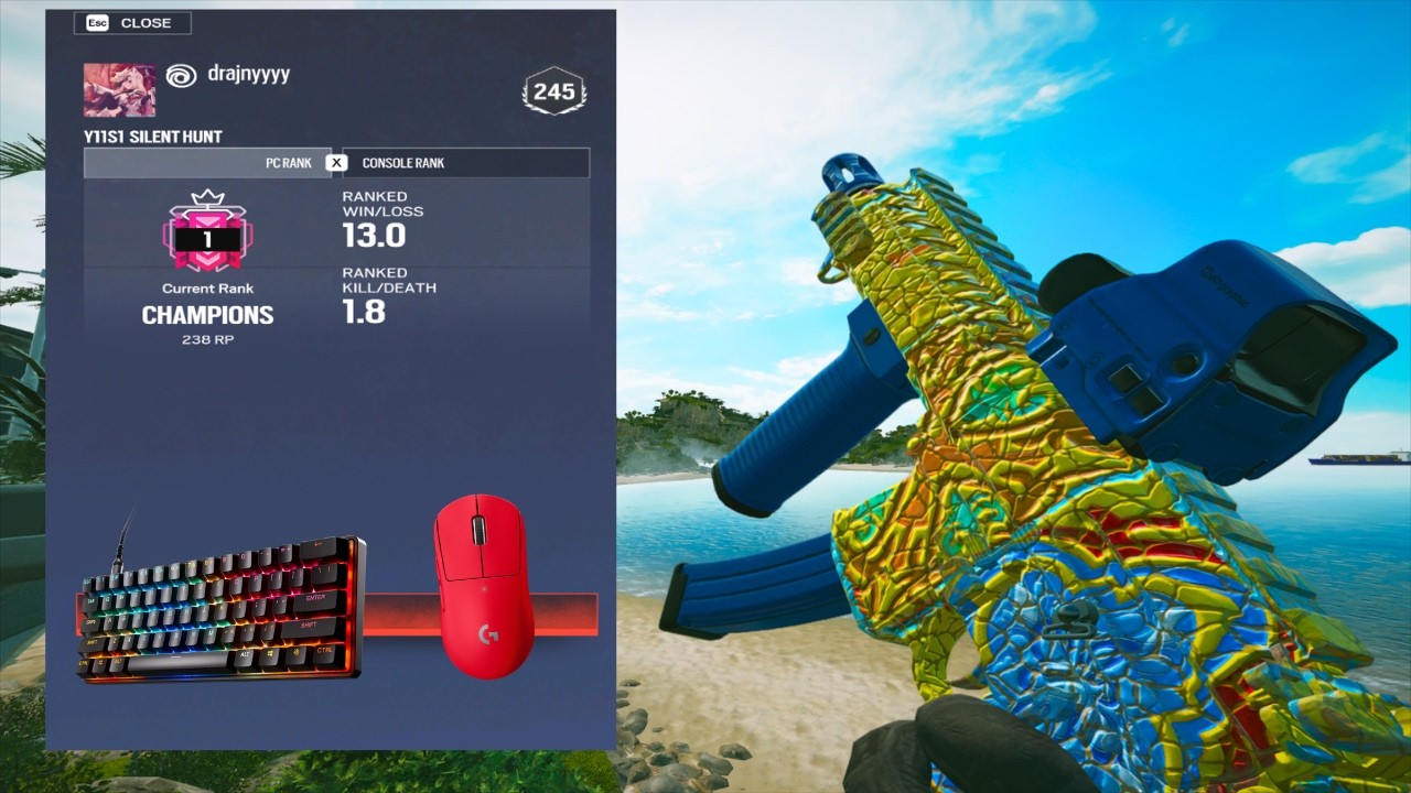 How I Hit Number #1 Champion Operation Silent Hunt *Best PC Settings*