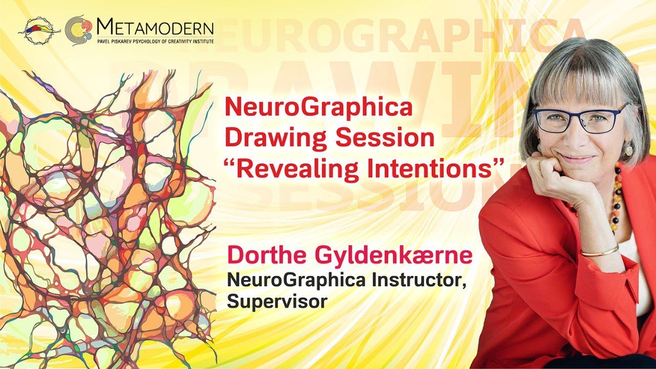 Drawing session with Dorthe Gyldenkærne, Neurographica®️instructor & supervisor