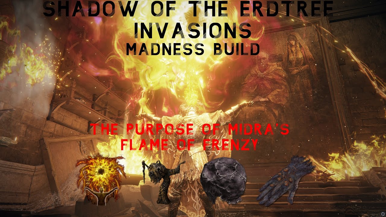 Elden Ring DLC PvP Invasions - Pure Midra's Madness Build