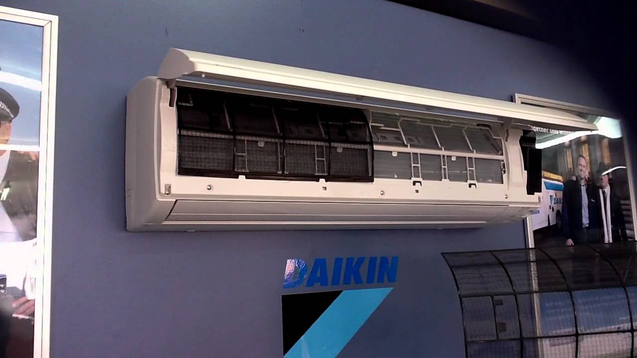 Daikin Wall Mount Filter Clean Instructions