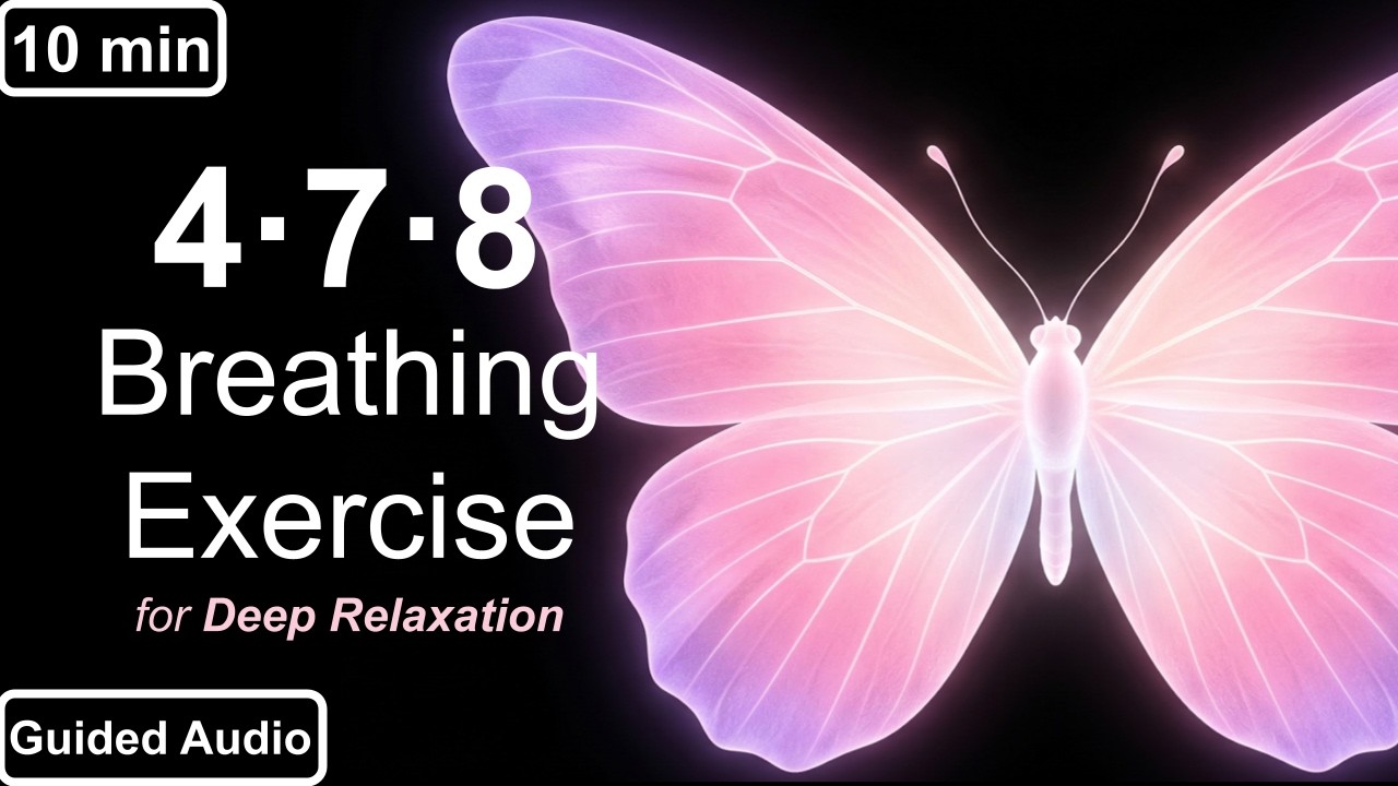 Fall Asleep Fast: 10 Minute Guided 4-7-8 Breathing Exercise