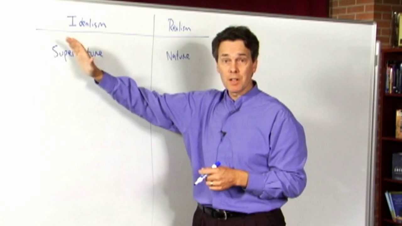 Contrasting Realist to Idealist Philosophy, Clip 2 (Philosophy of Education Part 8, Section 2)