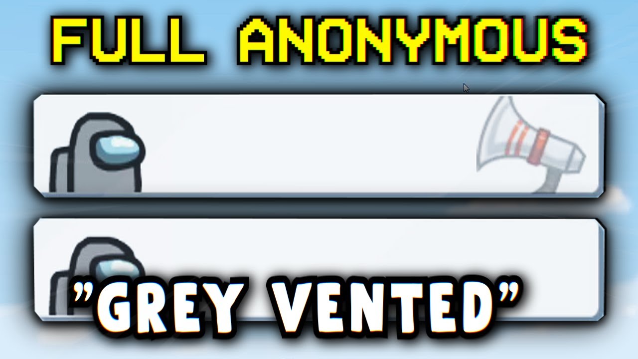 What FULL ANONYMOUS Among Us looks like...