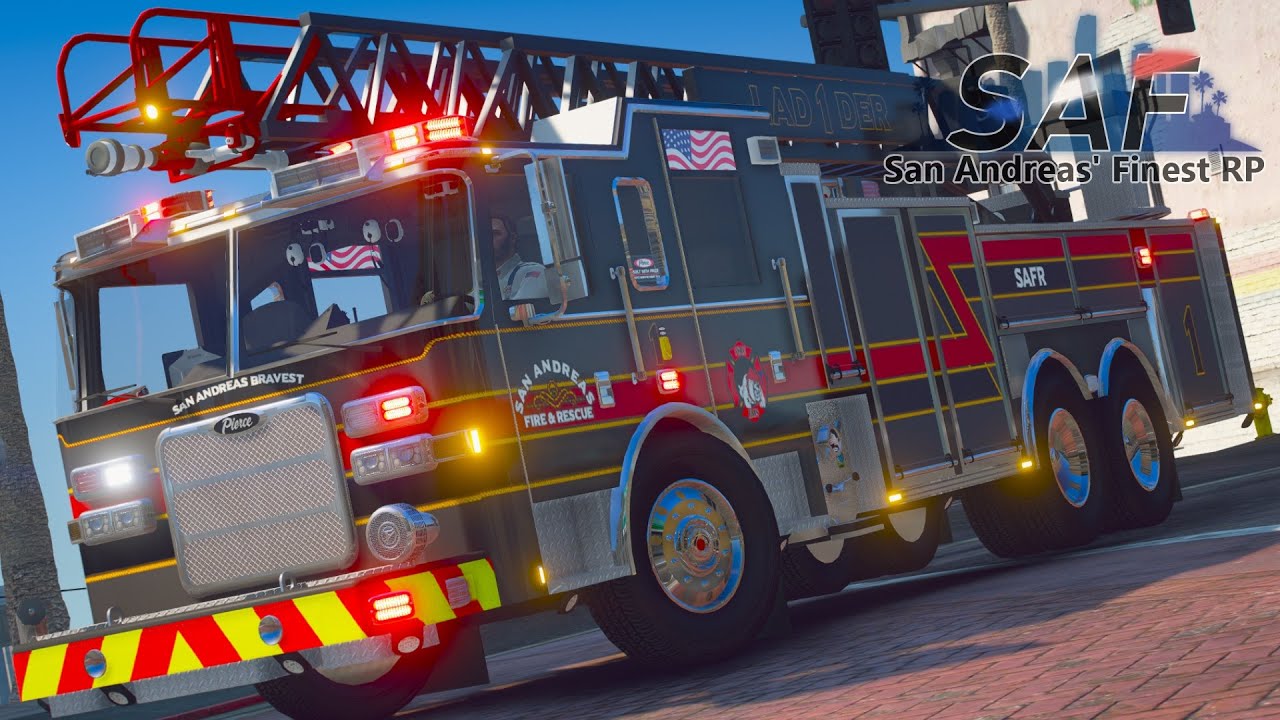 SA'F #471 - Camaro Fire! | GTA V RP