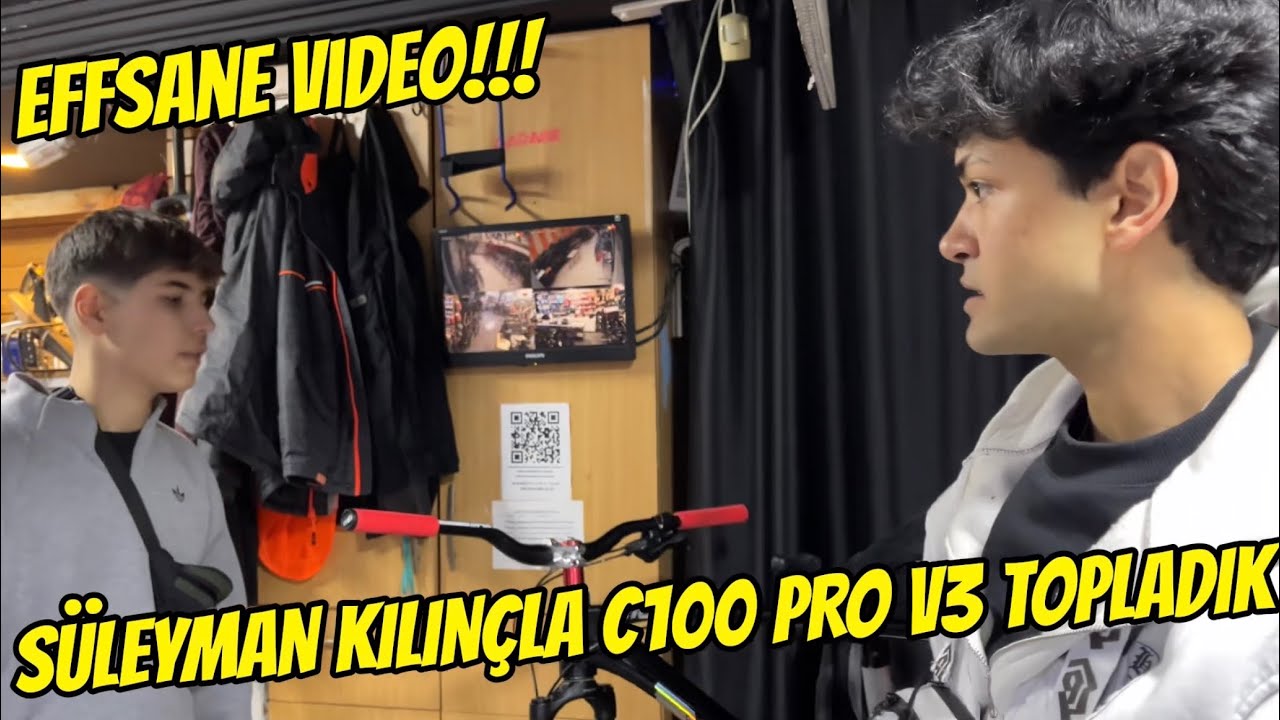 SÜLEYMAN KILINÇ'LA C100 PRO V3 TOPLADIK! 🤯 BU ÇOK BAŞKA! 🔥