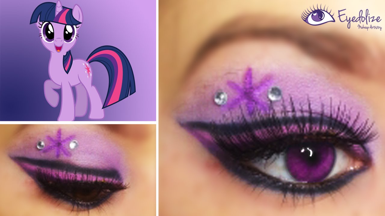 Twilight Sparkle My Little Pony Inspired Makeup by EyedolizeMakeup