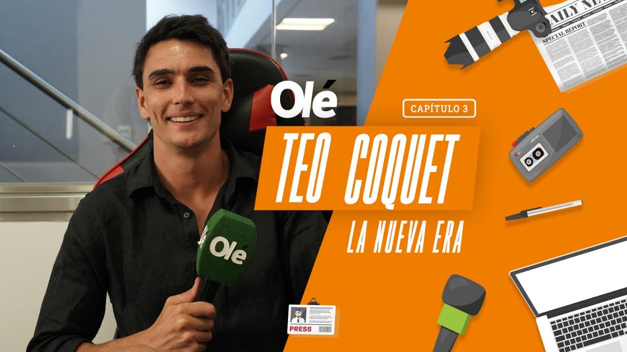 Teo Coquet, mano a mano con Ol&eacute;: Factos, an&eacute;cdotas y las coberturas en Qatar 2022 y la Euro 2024