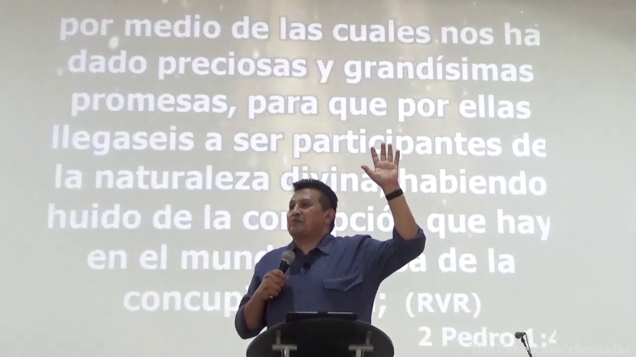 EL PECADO BAJO LA GRACIA - Miécoles 20 de Marzo de 2019 - Pastor Porfirio Martínez
