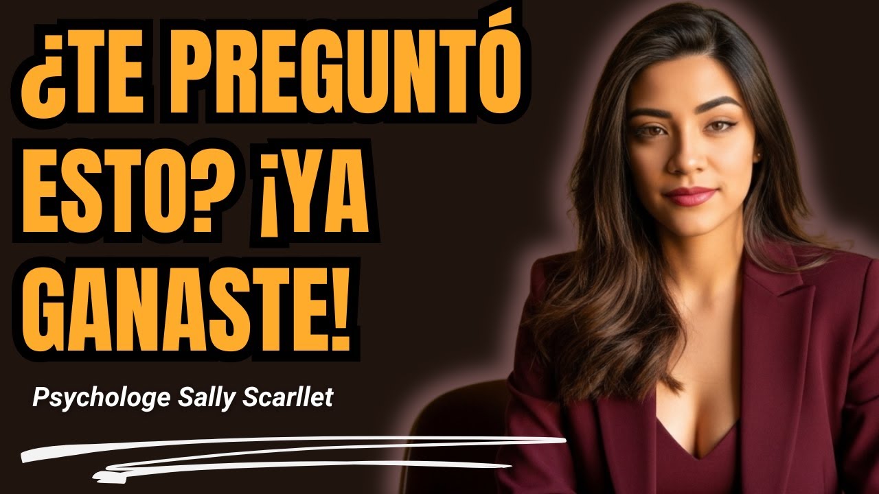 Si una mujer te hace esta pregunta específica, ¡ya es tuya! | Psicología de la Atracción