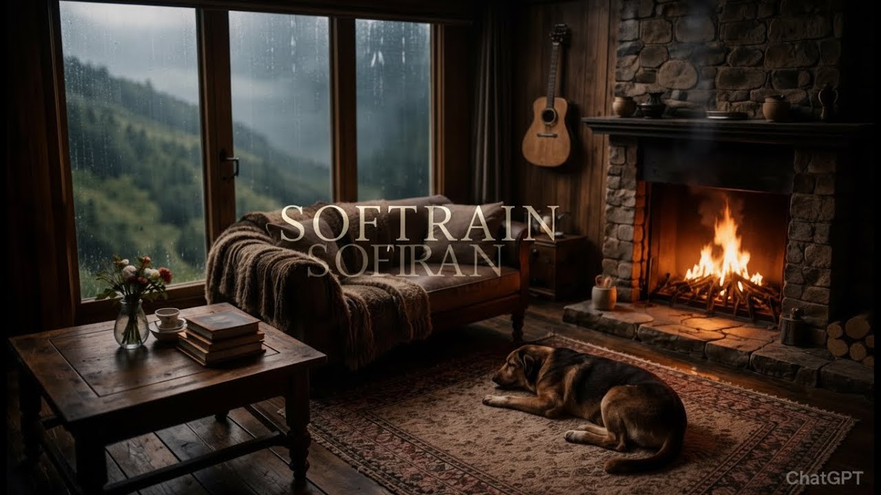 Rain Sounds & Acoustic Guitar for Deep Sleep, Stress Relief & Emotional Healing