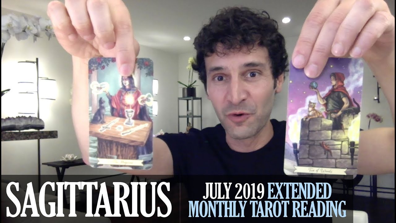 SAGITTARIUS July 2019 Extended Monthly Intuitive Tarot Reading by Nicholas Ashbaugh
