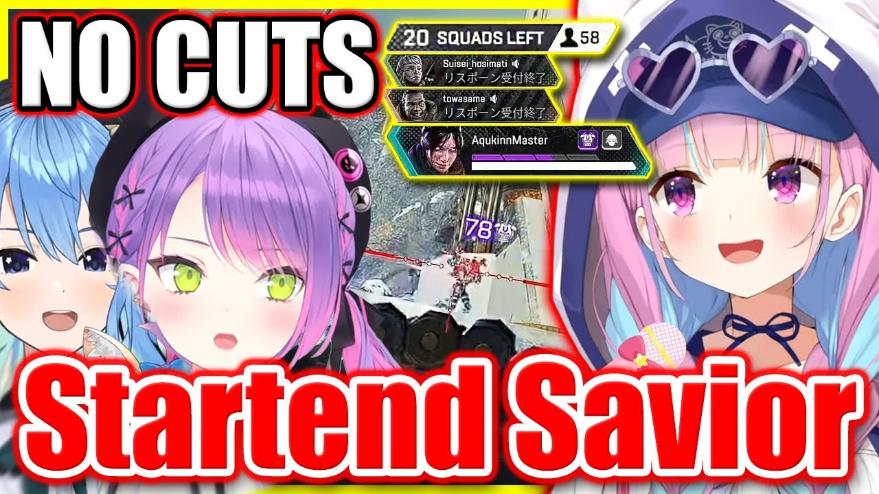 Aqua UNLEASHES her FULL POWER after Towa & Suisei die *NO CUTS* 
