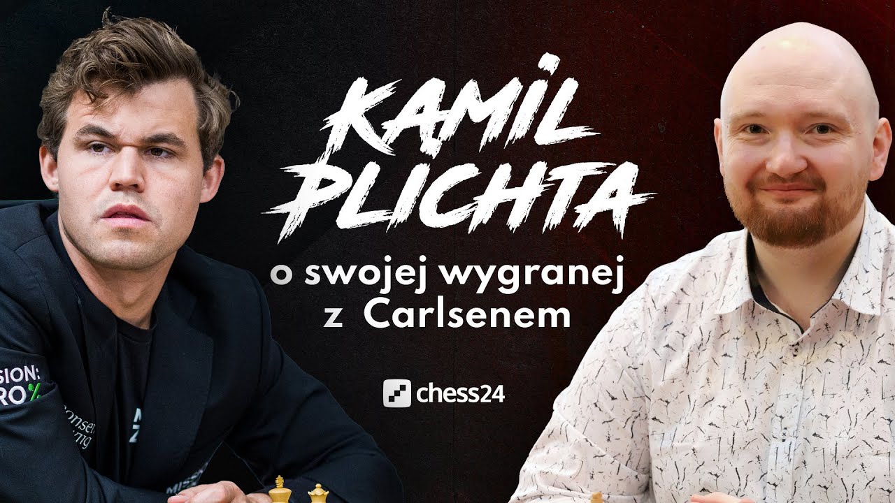 Kamil Plichta ograł mistrza świata, Magnusa Carlsena!