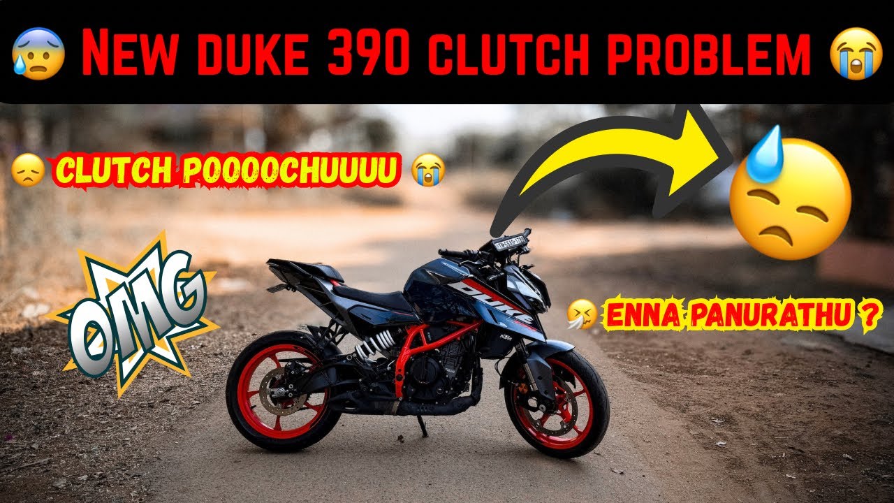 😓DUKE 390 CLUTCH PROBLEM🤧 | #automobile #ktmbike #youtube 
