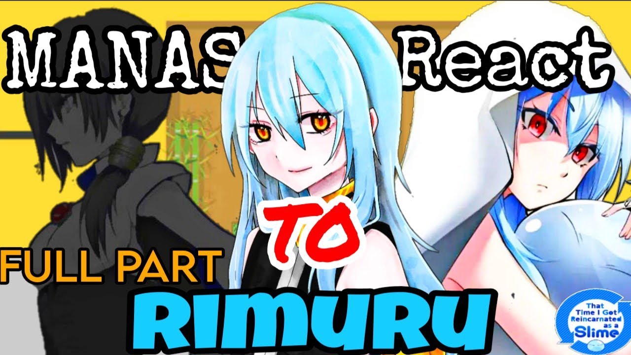 manas react to rimuru tempest |FULL PART| |Gacha Reaction|