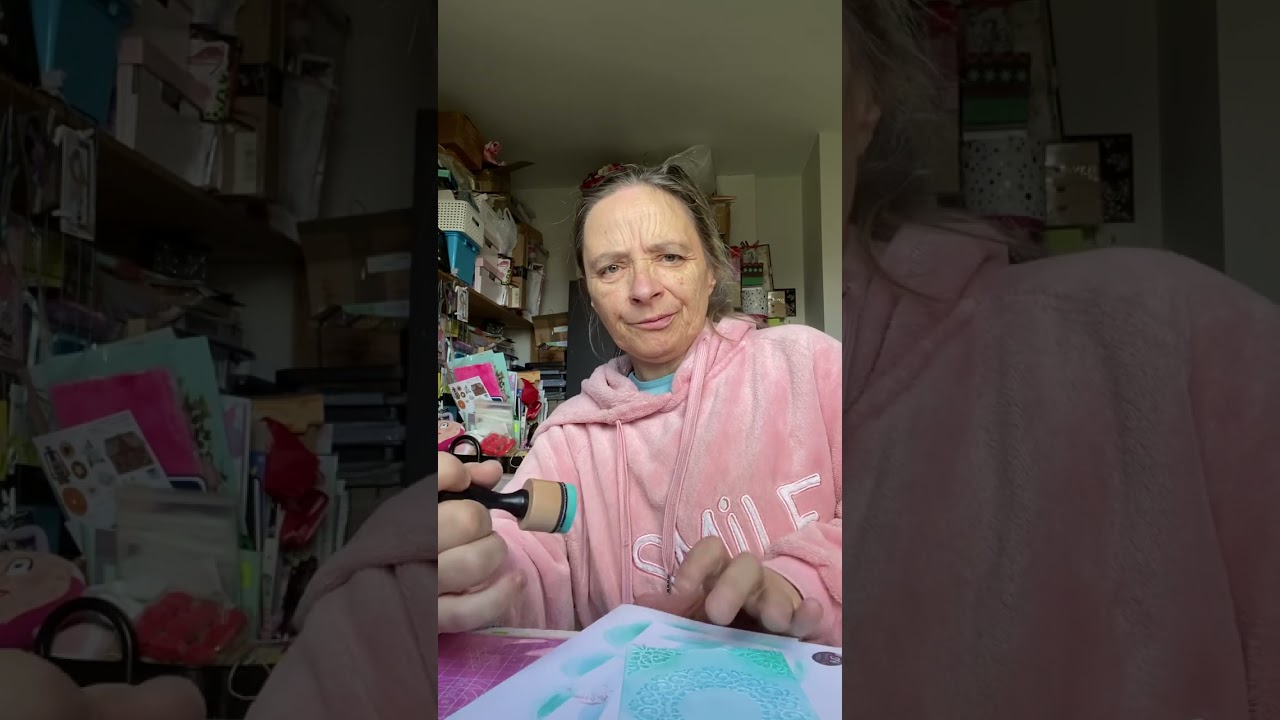 Tuto carte embossée