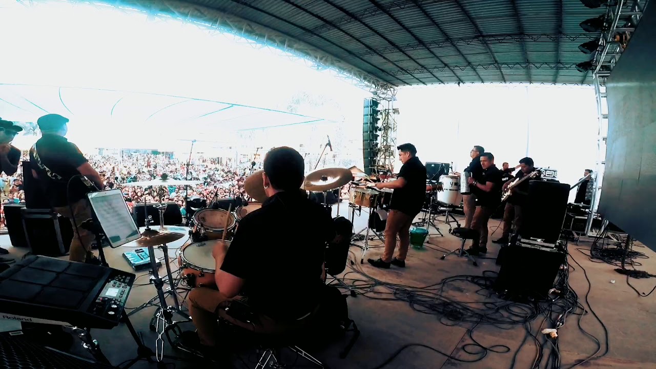 Drumcam //  Gran Orquesta Internacional // Luis Espinoza drummer