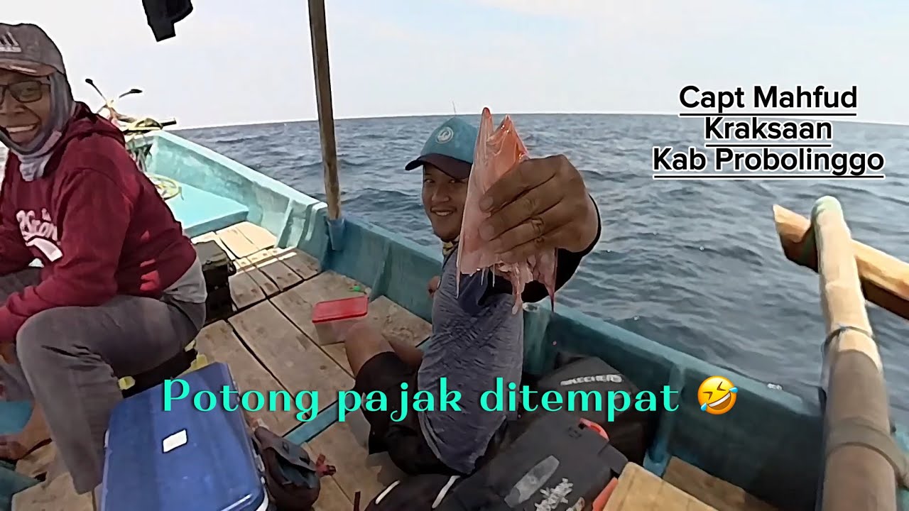 Mancing dasaran di rumpon Kraksaan Kab. Probolinggo Capt Mahfud