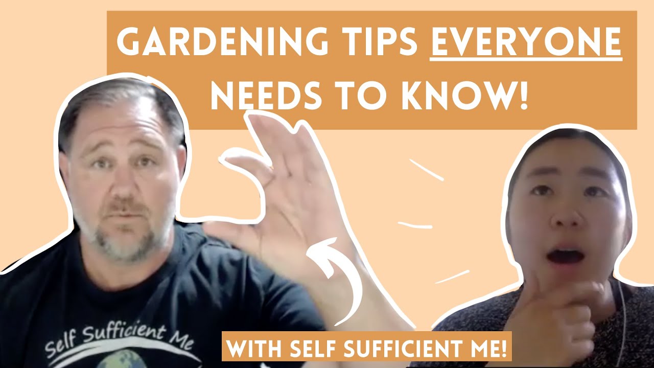 Gardening & Sustainability 101 w/Mark Valencia (ie self sufficient me!)