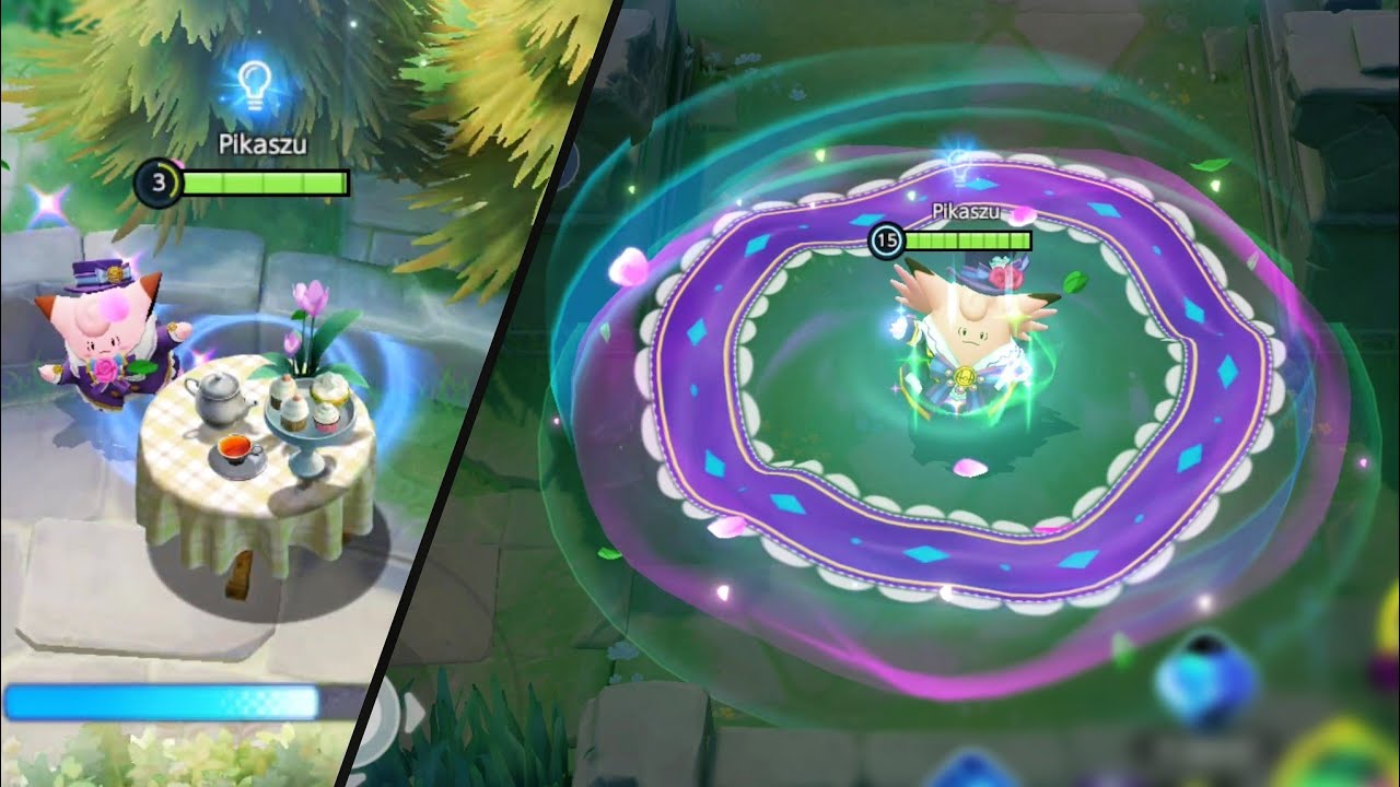 Clefable Tea Party Style Holowear Spotlight | Battle Pass S32 - Pok&eacute;mon Unite