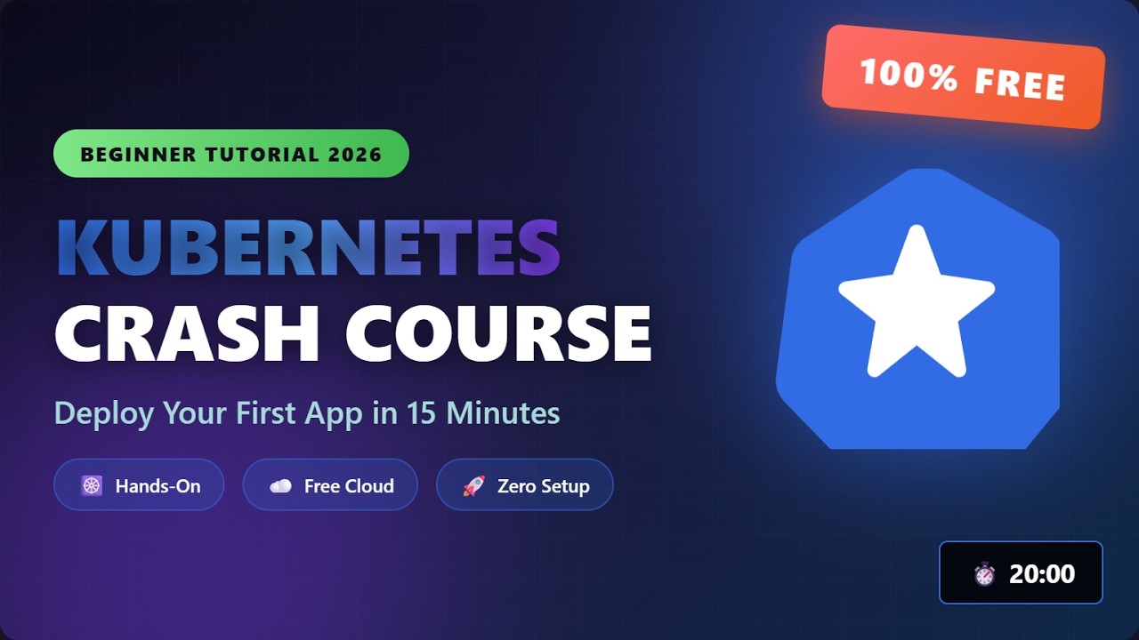 Kubernetes для начинающих: разверните свое первое приложение БЕСПЛАТНО за 15 минут (2026)