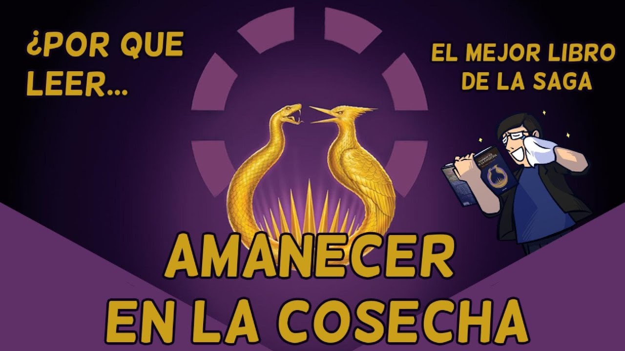 AMANECER EN LA COSECHA de SUZANNE COLLINS - Resumen y Análisis del libro.