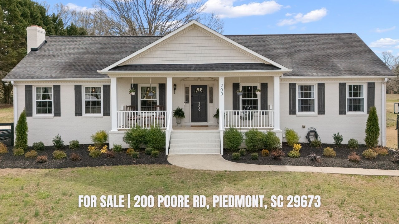 FOR SALE | 200 POORE ROAD, PIEDMONT, SC 29673
