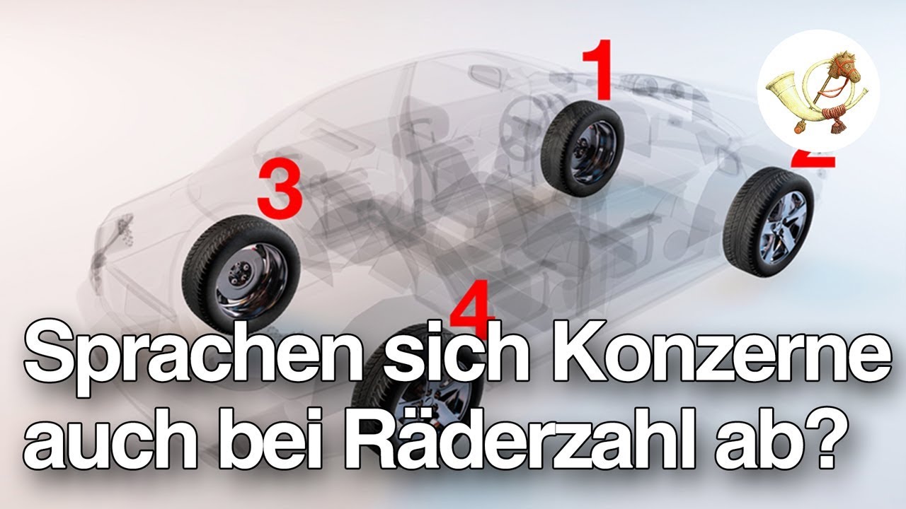 Sprachen sich Autokonzerne auch bei Zahl der R&auml;der ab? [Postillon24]