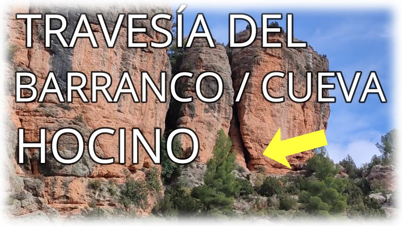 DESCENSO DEL BARRANCO DEL HOCINO,  NOS ADENTRAMOS EN UNA CUEVA Y CRUZAMOS ATRAVESAMOS LA MONTA&Ntilde;A.