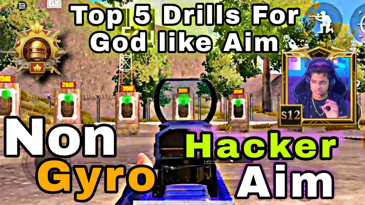 🔥Best Drills For Non Gyro Spray 2022 ll BGMI/PUBGMOBILE Drills Aim Like Jonathan 🔥
