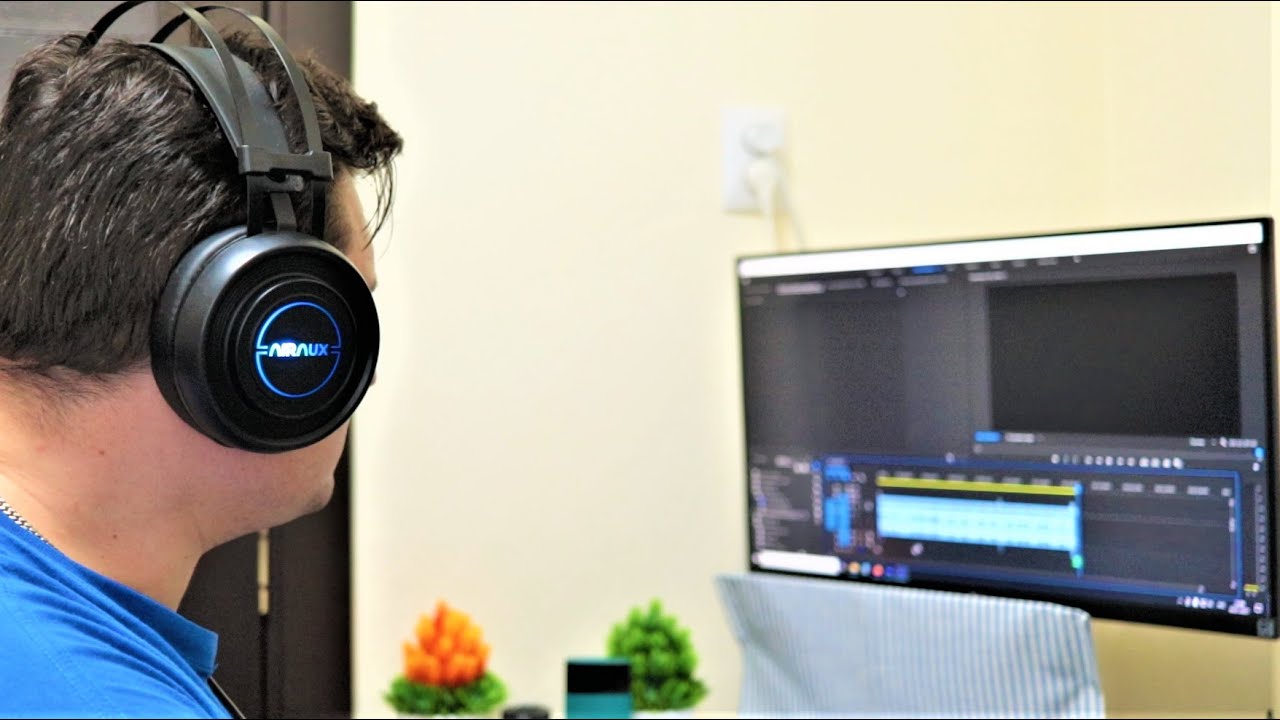 Подробный обзор BlitzWolf AirAux AA-GB1 ► крутые игровые USB наушники с 7.1 звуком
