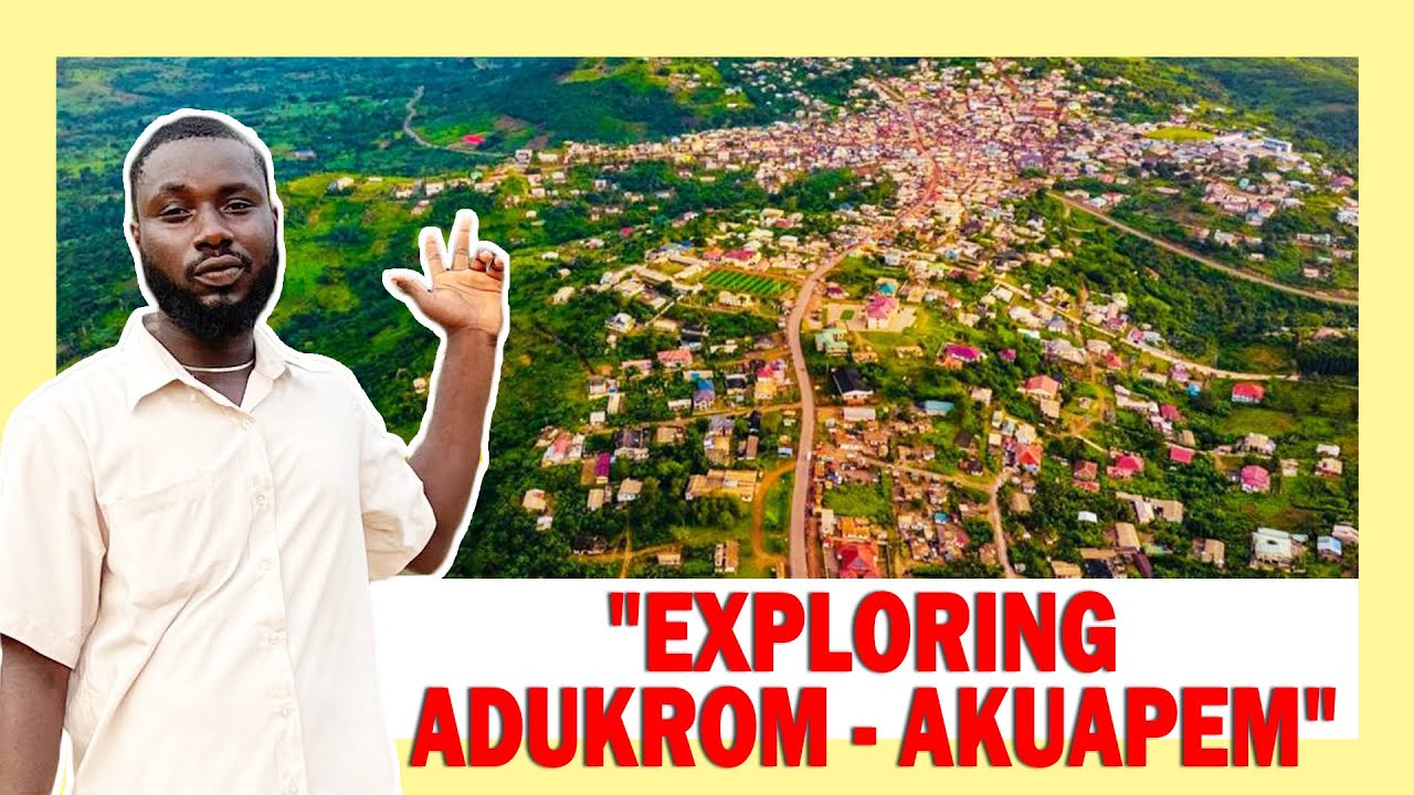 Exploring Adukrom - Akuapem. | Ghana 🇬🇭 Eastern region |