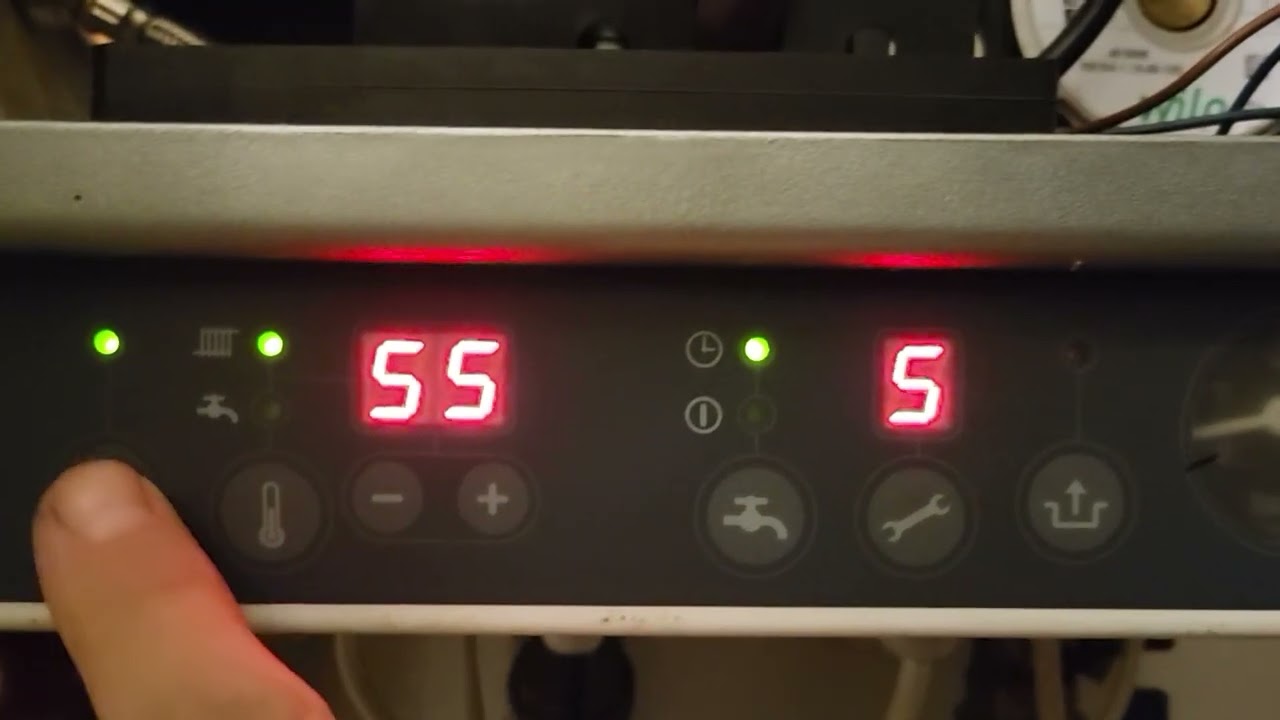 kocioł ACV jak sprawdzić ostatni kod usterki. Intergas boiler how to check the last fault code.