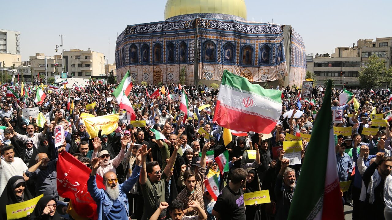 Anti-Israel protests take place in Tehran