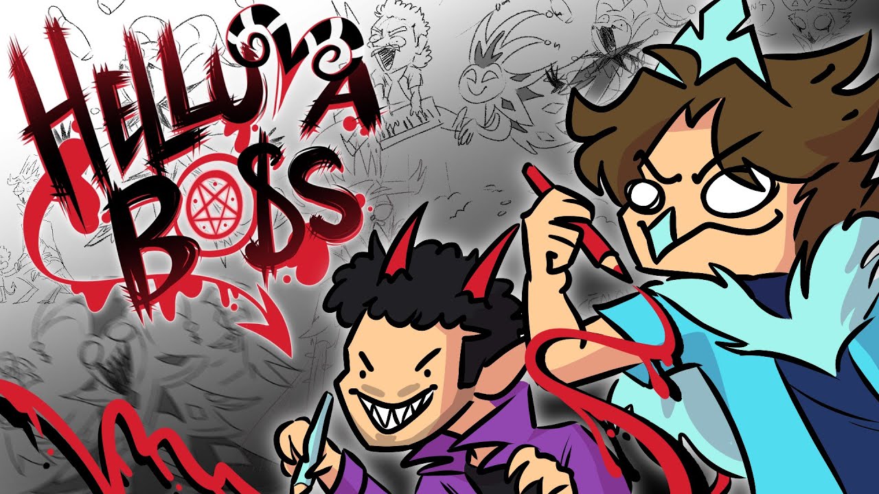 Drawing Helluva Boss characters w/ 