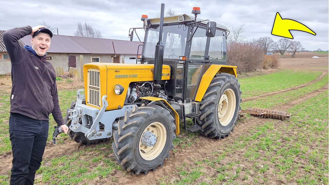 Ursus C-360 4x4 - DZIADEK Byłby Dumny - Nowy Zbiornik Paliwa