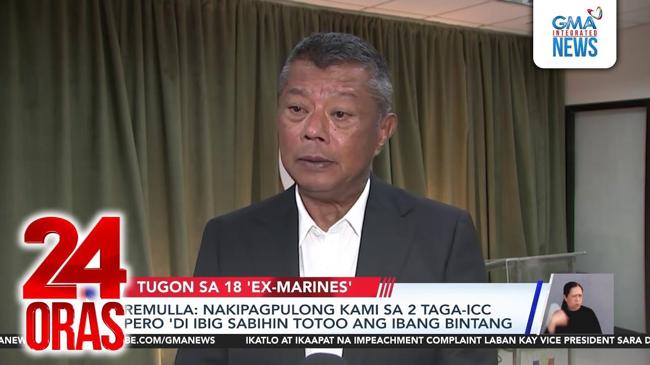 Ombudsman admits meeting ICC staff | 24 Oras