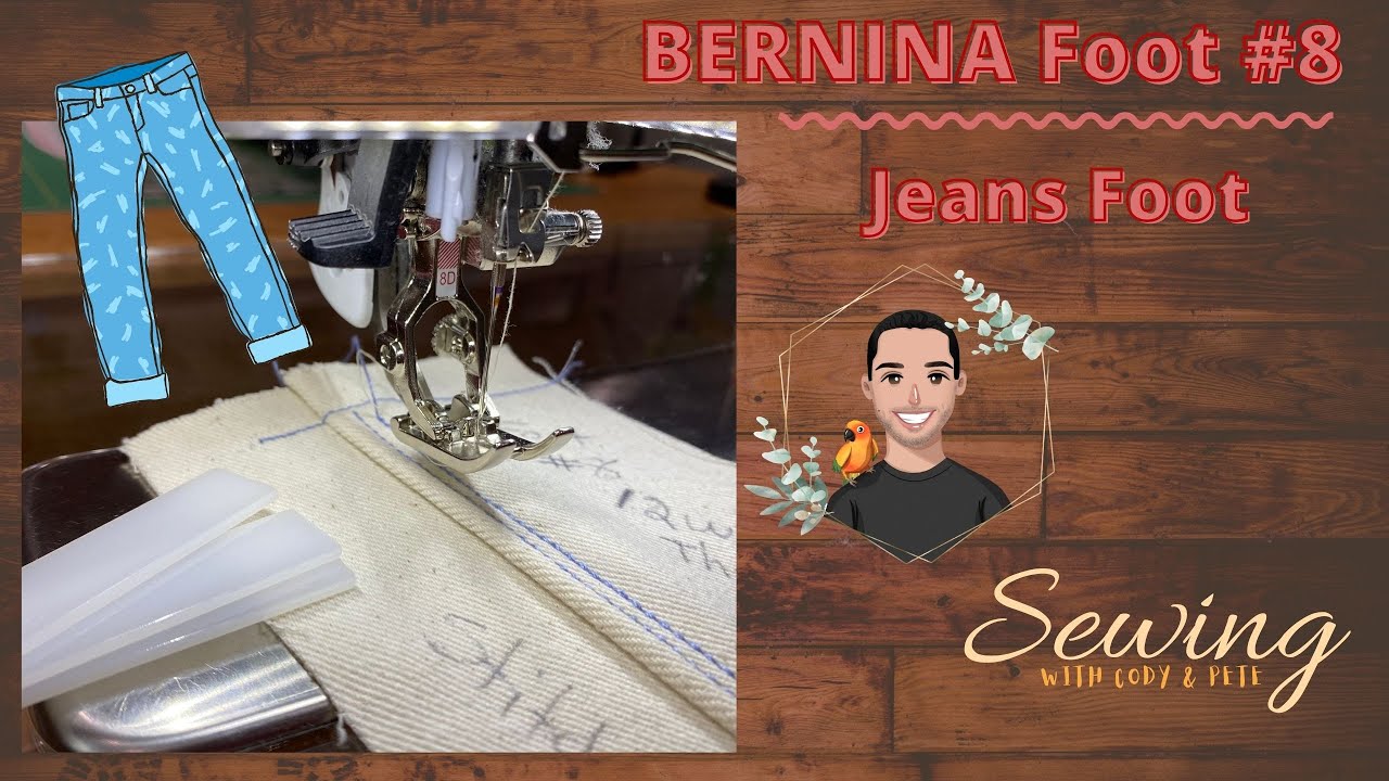 Лапка Bernina Jeans № 8 и № 8D