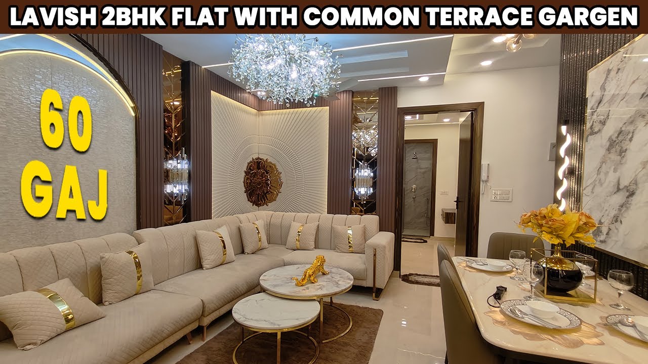 (मात्र 4 लाख DP)🏡 Luxury 2 BHK Flat in Dwarka Mor Delhi | Common Terrace, Lift & Car Parking