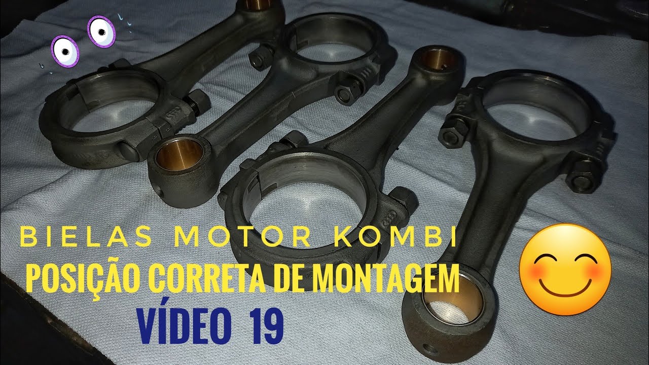 BIELAS KOMBI posição montagem ☺️ #vw #vwkombi #vwfusca #kombi #fusca #retificademotores #carros #sp