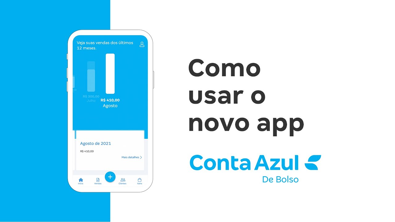 Como usar o aplicativo Conta Azul de Bolso