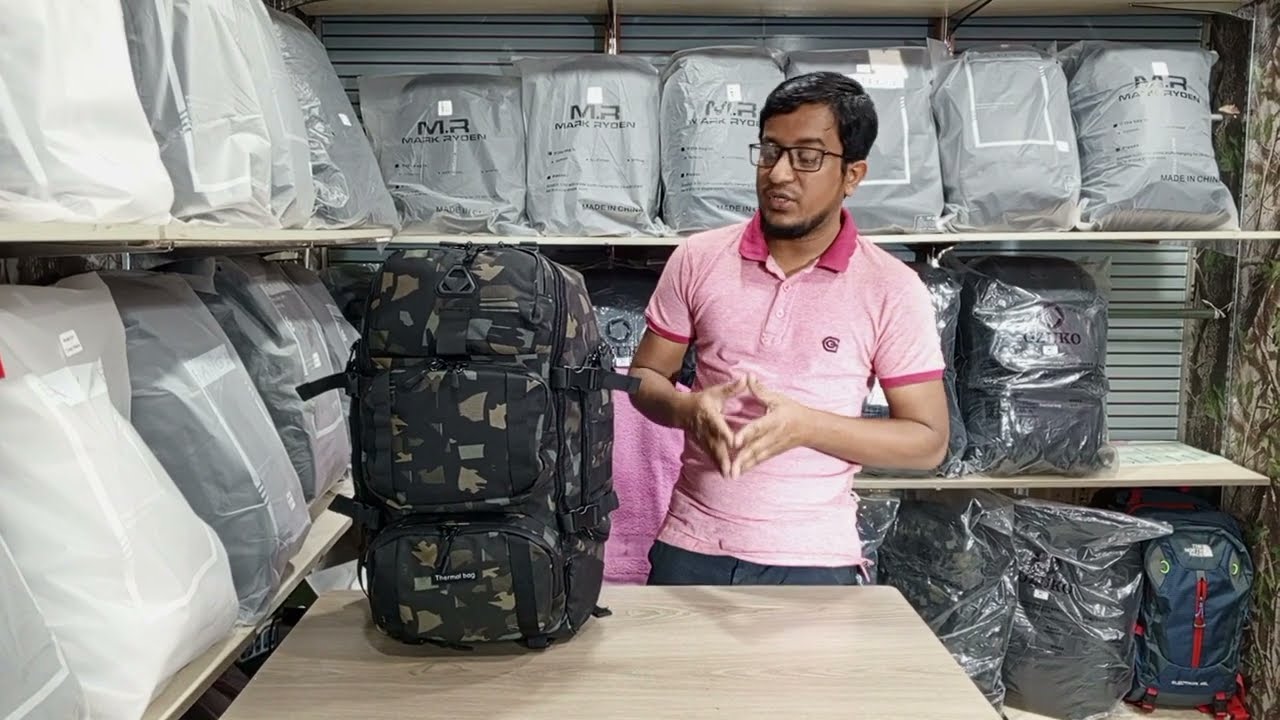 Ozuko- #9386backpack #laptop#travel #officebag #multifunction 45L High Quality Backpack 01875166809