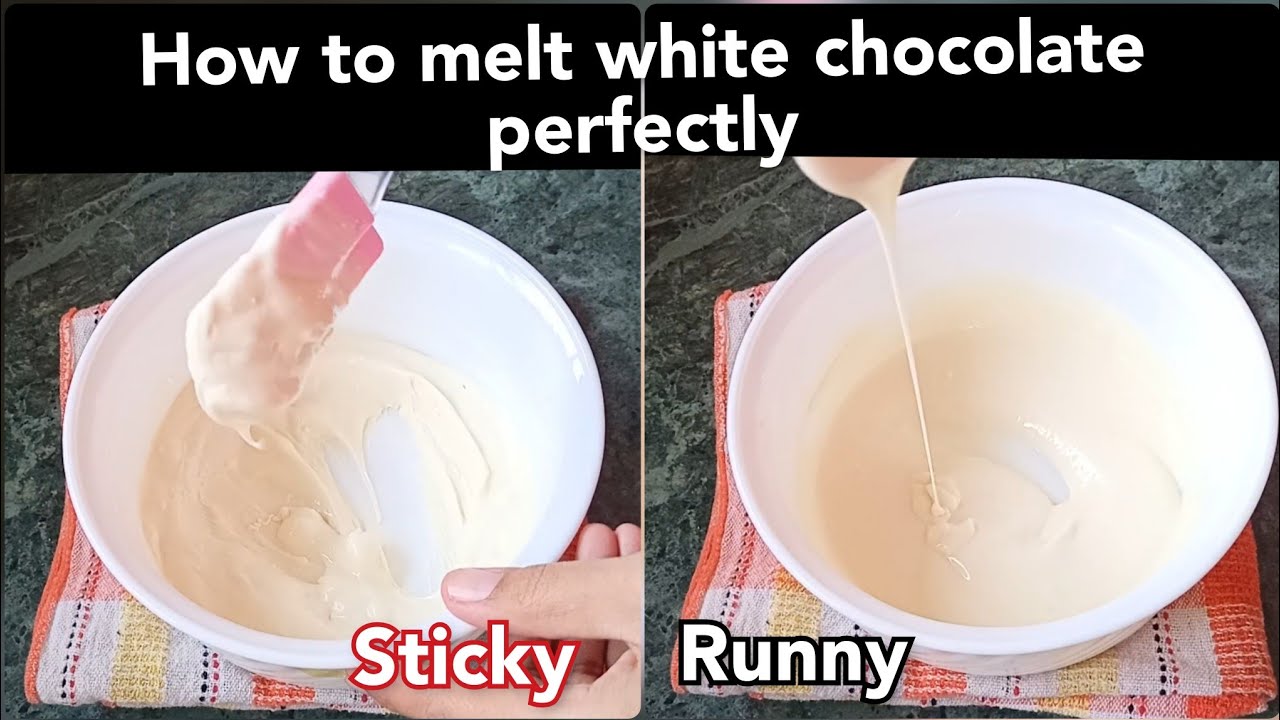How to Melt White Chocolate Perfectly | Easy Tips & Tricks for Smooth Results | Tips & tricks