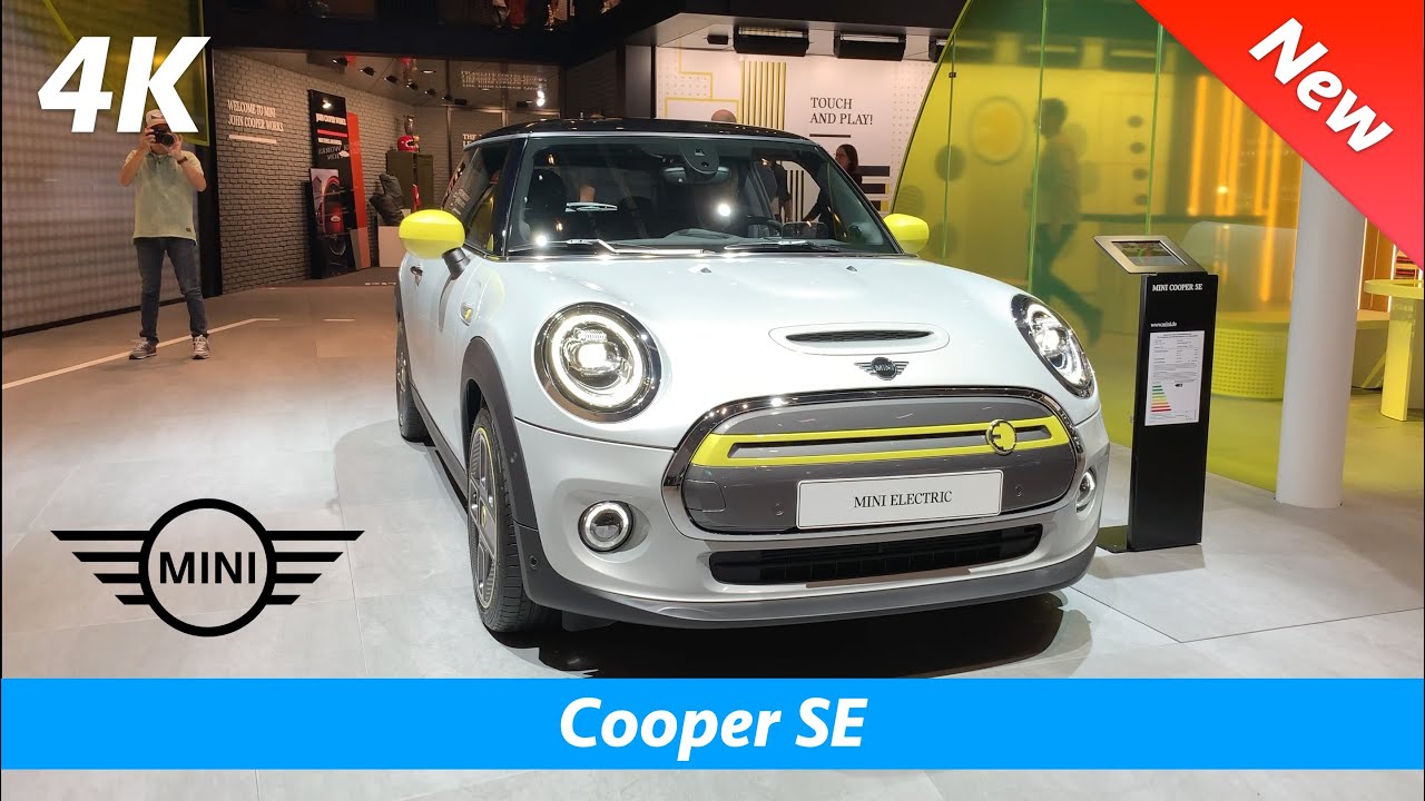 MINI Cooper SE 2020 (EV) - первый взгляд в 4K | Интерьер - Экстерьер