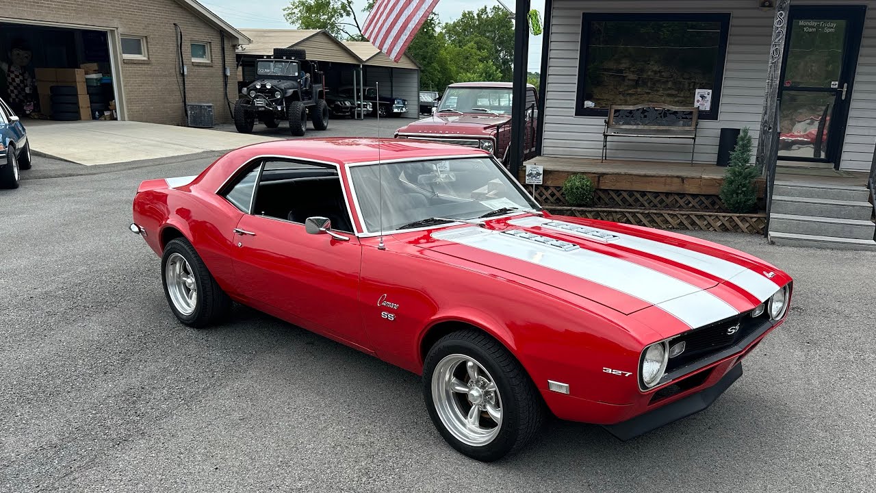 Test Drive 1968 Chevrolet Camaro V8 4 Speed SOLD $35,900 Maple Motors #2691