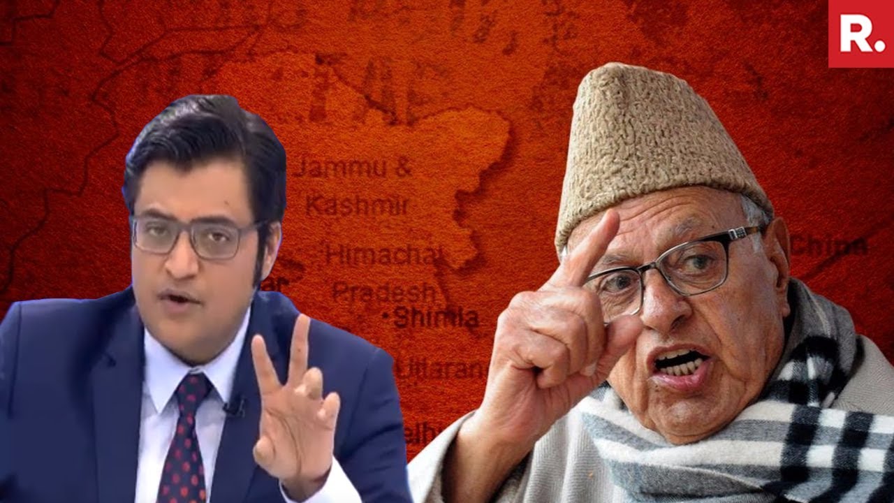 Farooq Abdullah Dreams Of 'Gifting PoK' To Pakistan | The Debate With Arnab Goswami