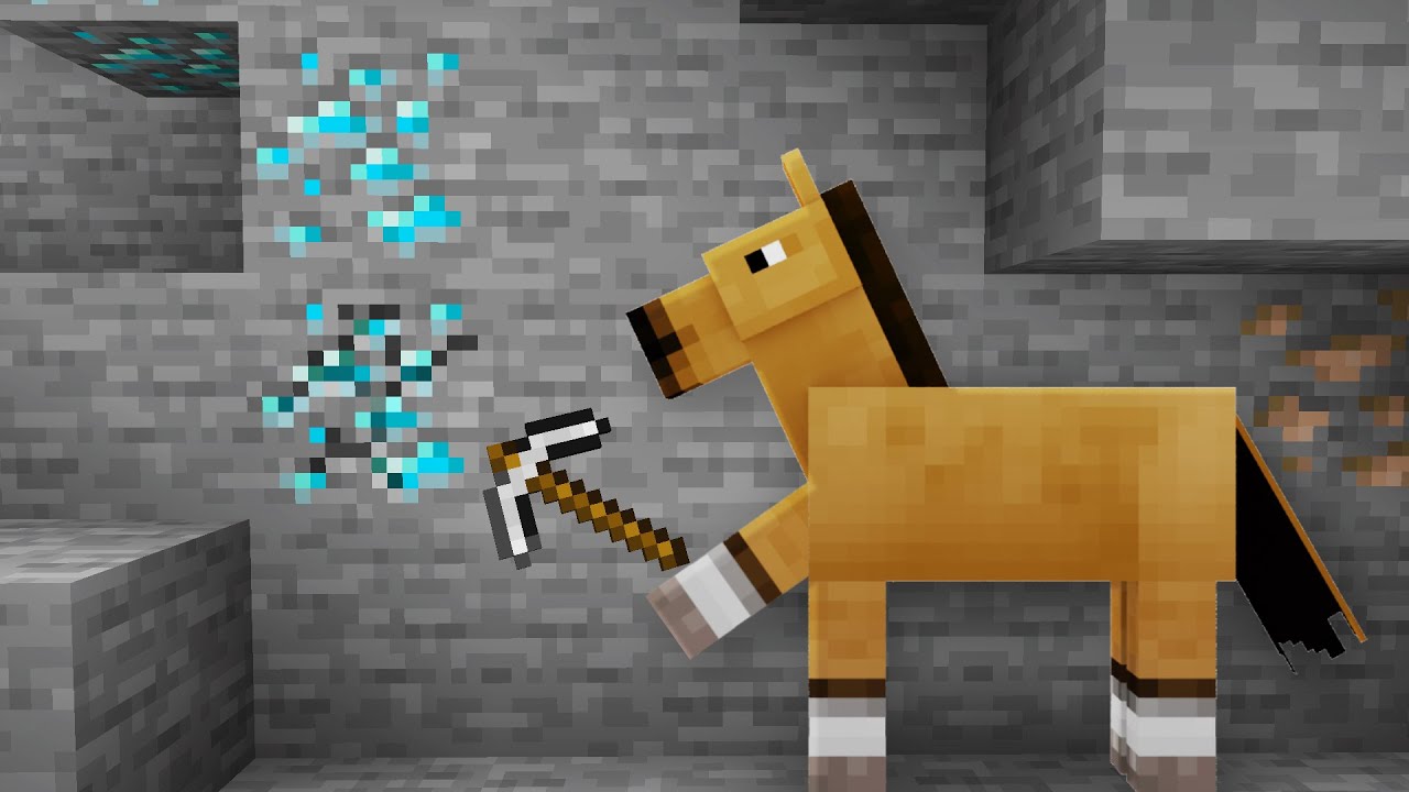 PRZECHODZIMY MINECRAFT jako KONIE! (z @dombeek2)