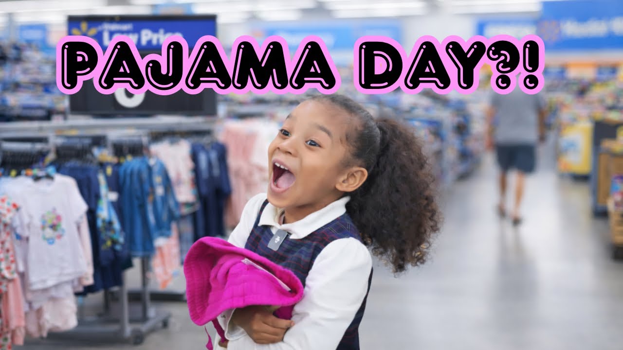 Majesty picked her own PJ outfit for school! 💕🥳