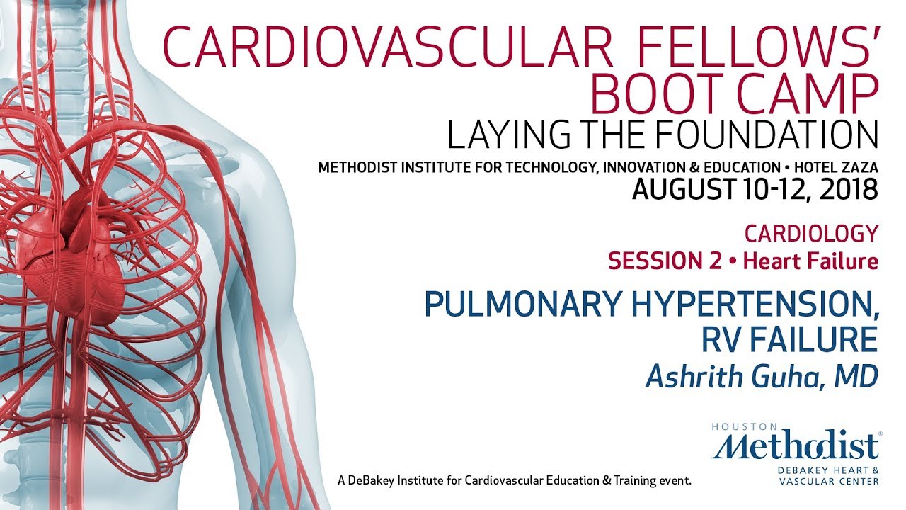 Pulmonary Hypertension, RV Failure (Ashrith Guha, MD)